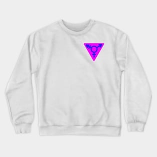 The Nangeroni Trans Community Symbol (Mimeographic History) Crewneck Sweatshirt